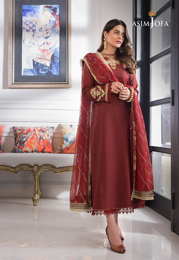Asim Jofa Ajim-12 Embroidered