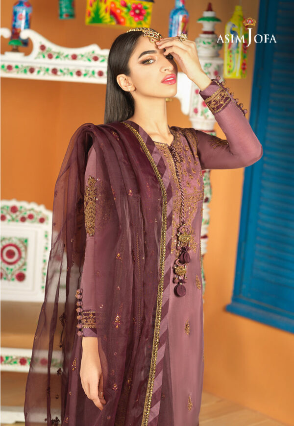 Asim Jofa Ajfc-71 Embroidered Silk