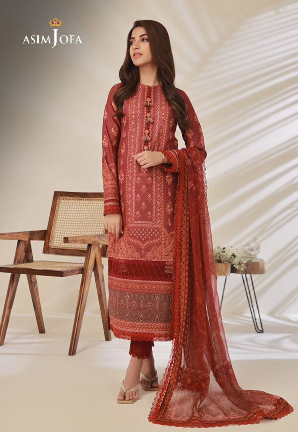 Asim Jofa Ajbp-03 Printed Cambric