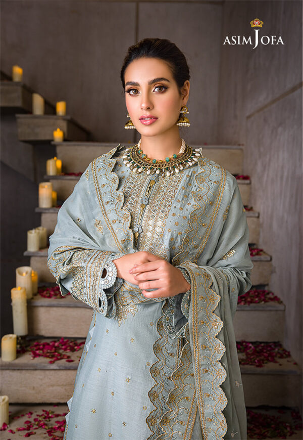 Asim Jofa Ajck-03 Embroidered