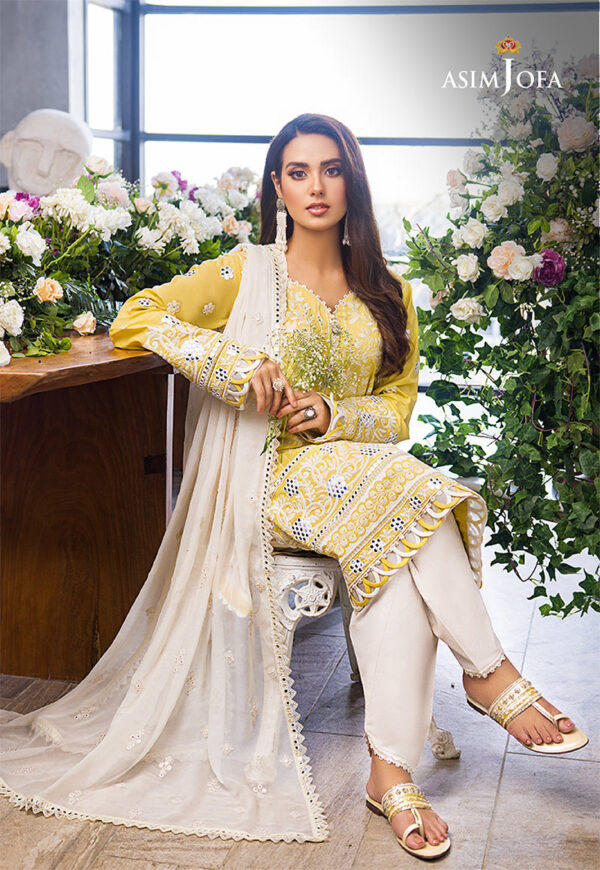 Asim Jofa Ajck-06 Embroidered
