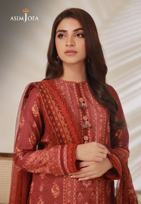 Asim Jofa Ajbp-03 Printed Cambric
