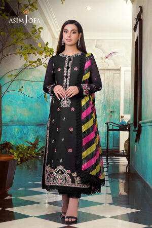 Asim Jofa Ajim-11 Embroidered