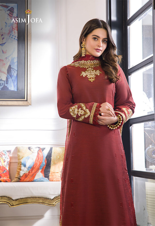 Asim Jofa Ajim-12 Embroidered