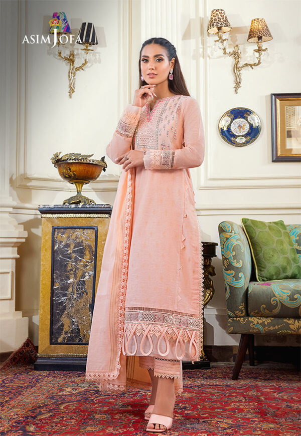 Asim Jofa Ajim-09 Embroidered