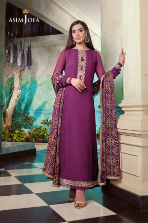 Asim Jofa Ajim-19 Embroidered