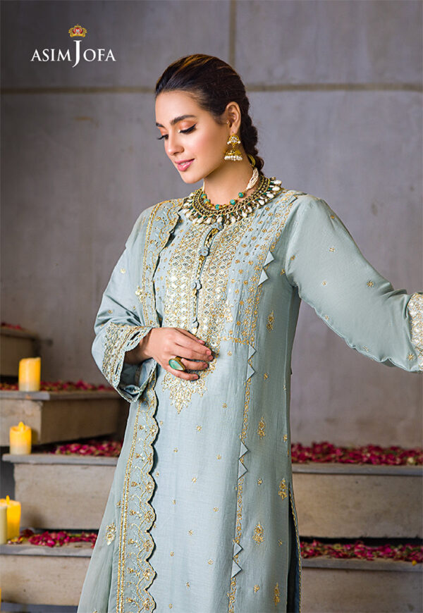 Asim Jofa Ajck-03 Embroidered