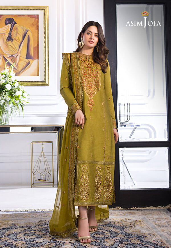 Asim Jofa Ajim-08 Embroidered