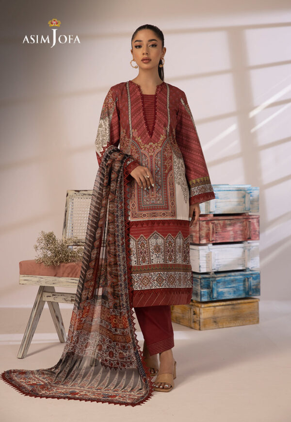 Asim Jofa Ajbp-05 Printed Cambric