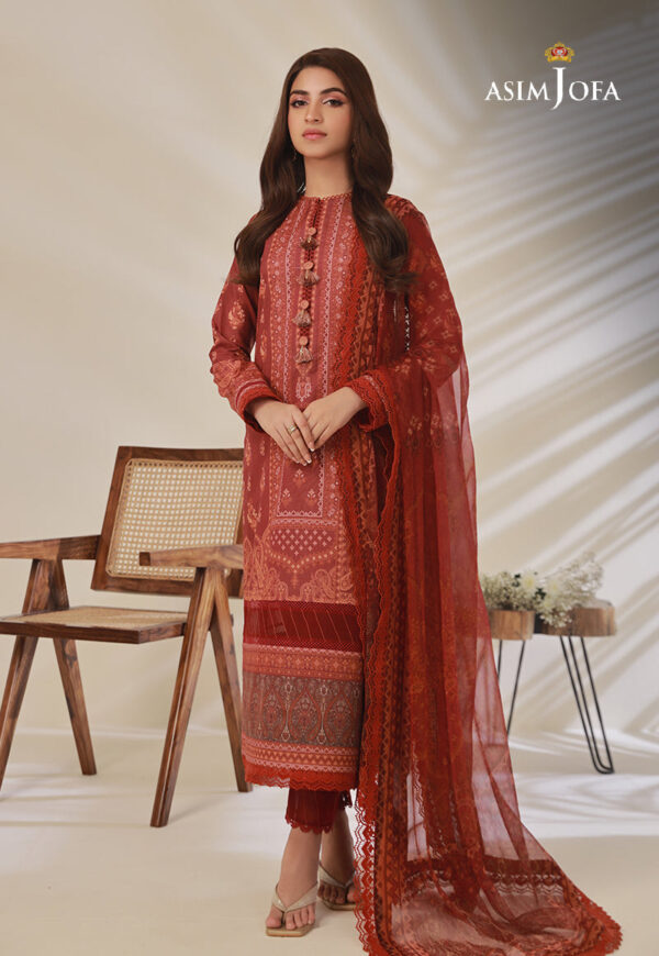Asim Jofa Ajbp-03 Printed Cambric