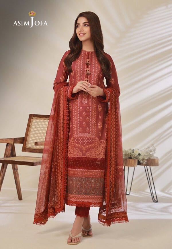 Asim Jofa Ajbp-03 Printed Cambric