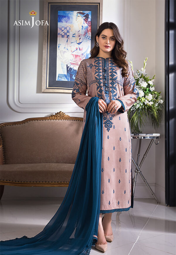 Asim Jofa Ajim-16 Embroidered