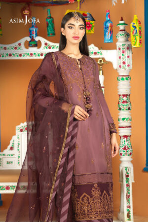 Asim Jofa Ajfc-71 Embroidered Silk 