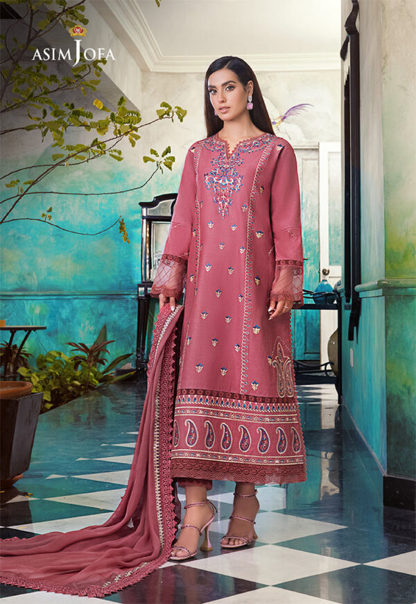 Asim Jofa Ajim-23 Embroidered