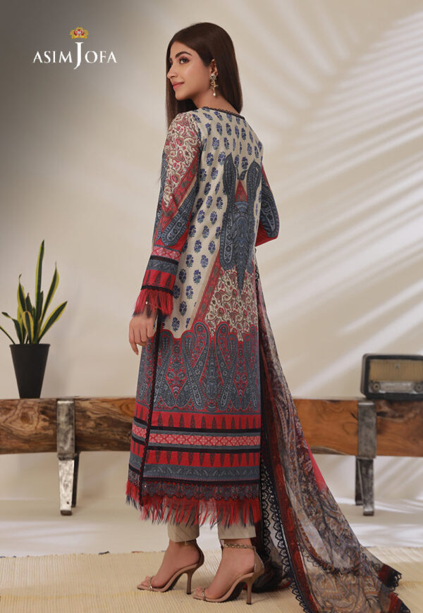 Asim Jofa Ajbp-14 Embroidered Cambric