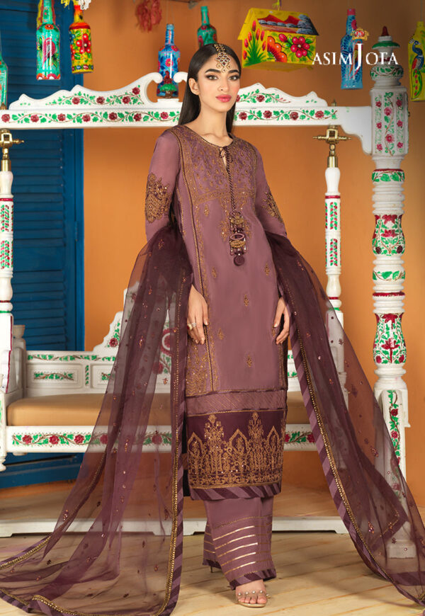 Asim Jofa Ajfc-71 Embroidered Silk