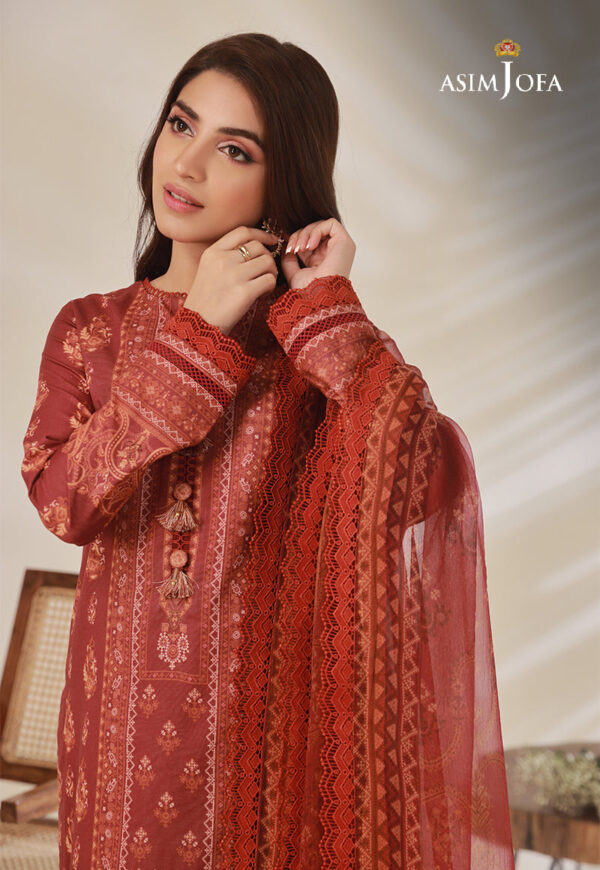Asim Jofa Ajbp-03 Printed Cambric
