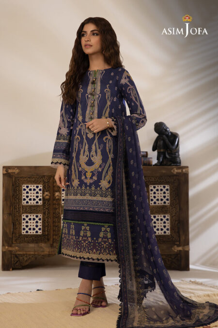 Asim Jofa Ajbp-04 Printed Cambric 