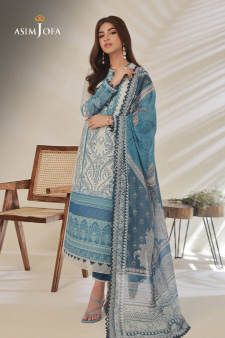 Asim Jofa Ajbp-02 Printed Cambric 