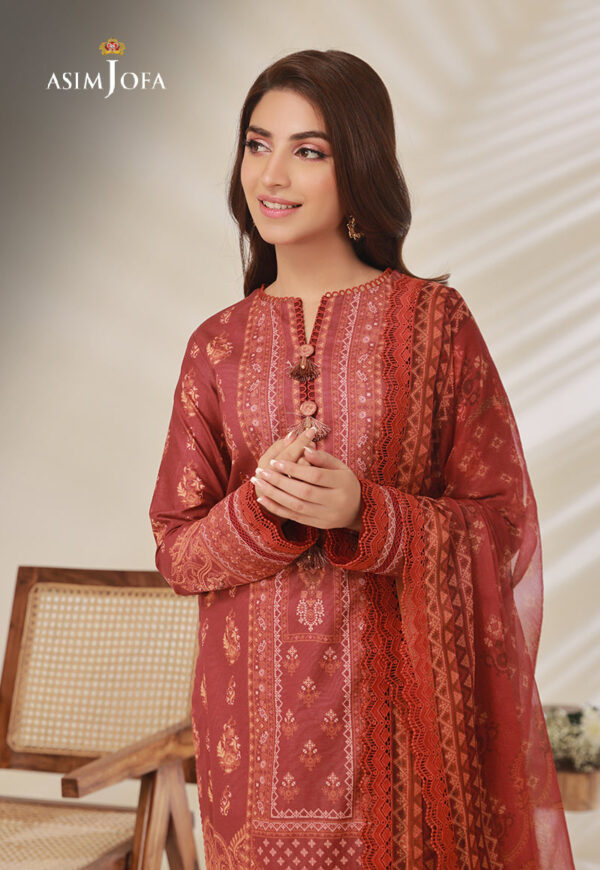 Asim Jofa Ajbp-03 Printed Cambric