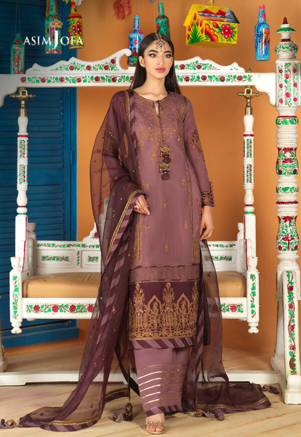Asim Jofa Ajfc-71 Embroidered Silk