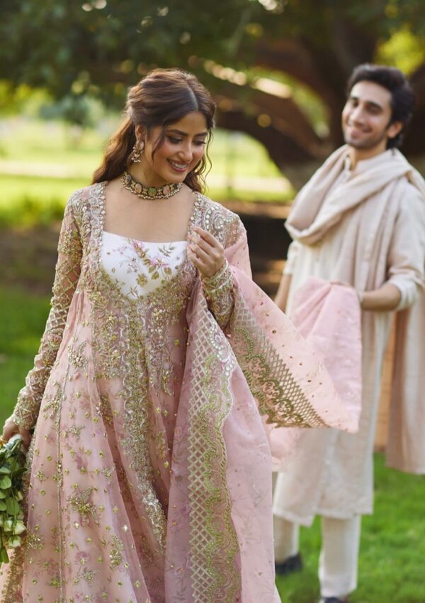 Qalamkar Luxury Formals Sh 08 Saira Shadmani Formal Collection - Image 3