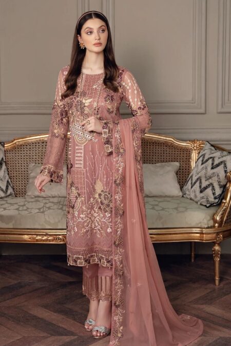 Ramsha Chiffon V05 A 502 Chevron