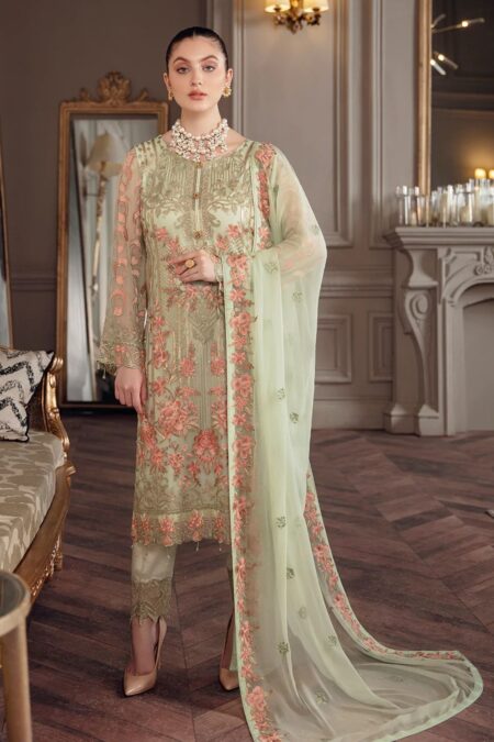 Ramsha Chiffon V05 A 509 Chevron