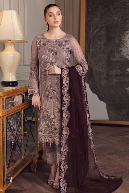 Ramsha Chiffon V05 A 510 Chevron