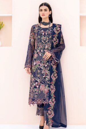 Ramsha Chiffon V06 A 606 Chevron