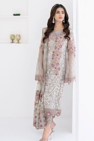 Ramsha Chiffon V06 A 608 Chevron