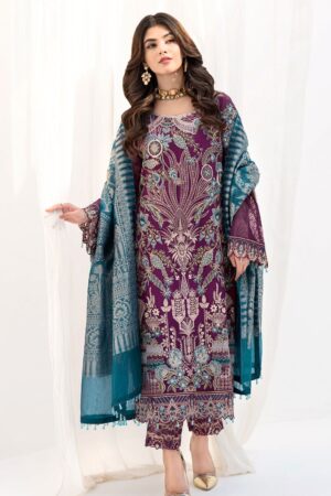 Ramsha Chiffon V06 A 611 Chevron