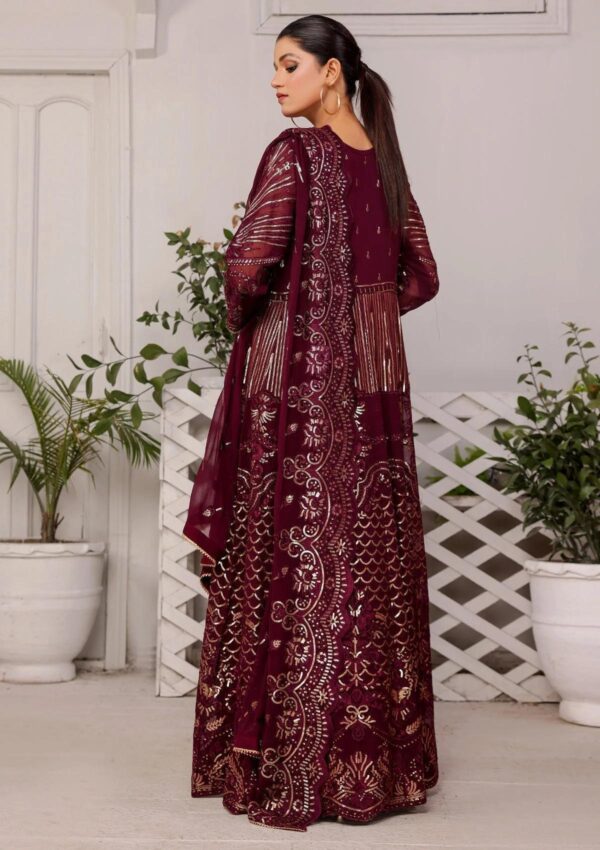 Rubaaiyat D 3 B Chiffon With Sequence