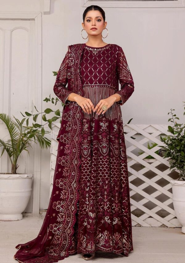 Rubaaiyat D 3 B Chiffon With Sequence