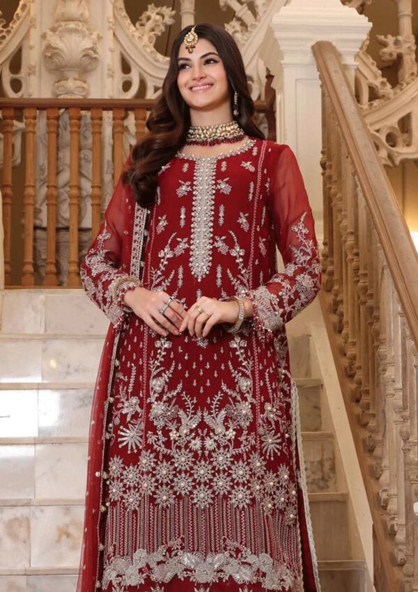 Saadia Asad Unstitched Ssh 2 Handworked
