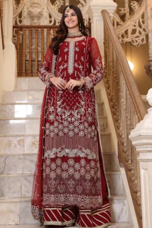 Saadia Asad Unstitched Ssh 2 Handworked