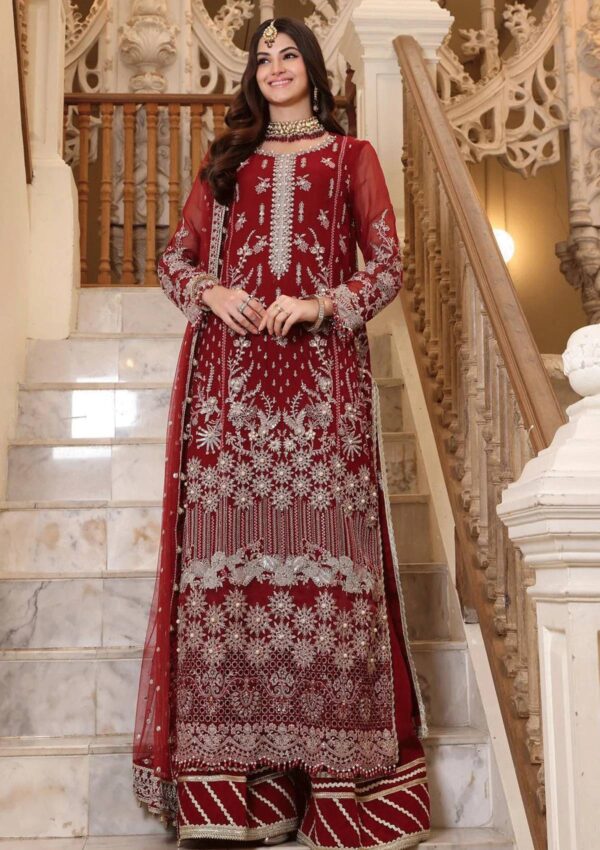 Saadia Asad Unstitched Ssh 2 Handworked