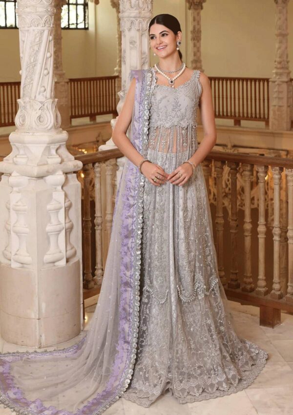 Saadia Asad Unstitched Ssh 4 Handworked