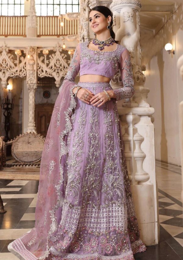 Saadia Asad Unstitched Ssh 5 Handworked
