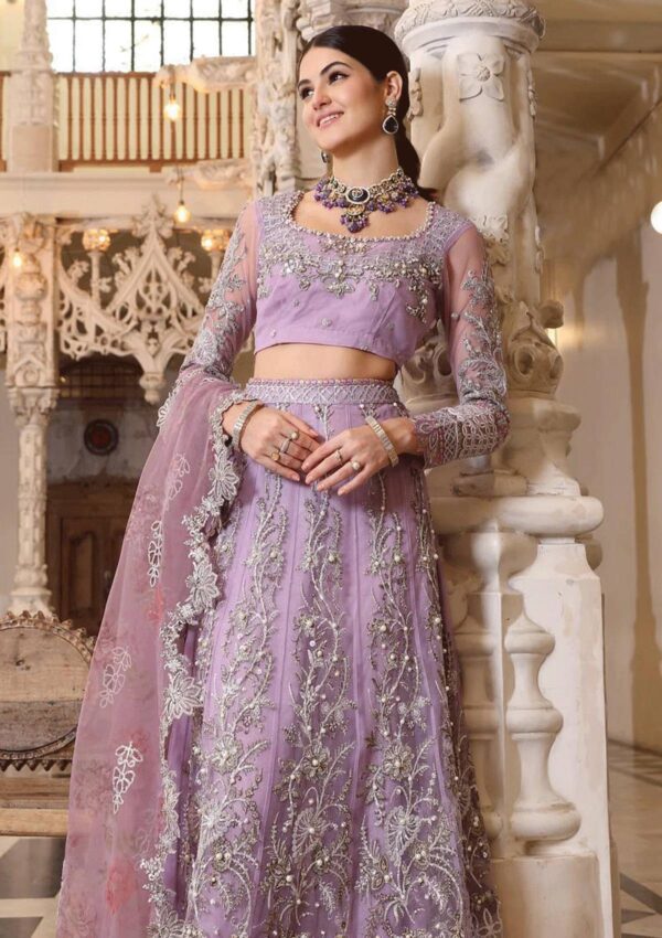 Saadia Asad Unstitched Ssh 5 Handworked