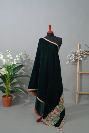 Sadias Collection D 01 Velvet Shawl Formal Collection