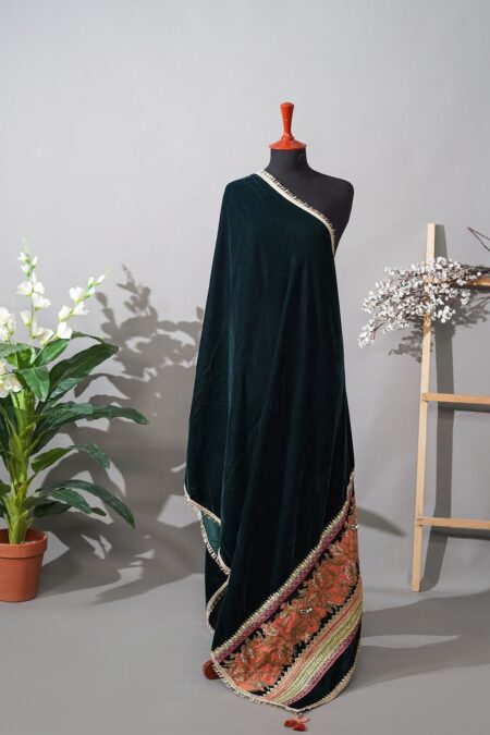Sadias D 02 Velvet Shawl 