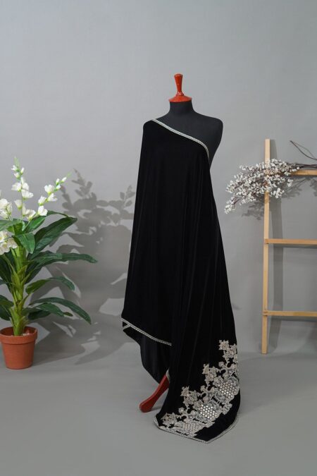 Sadias D 15 Velvet Shawl 