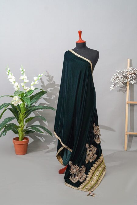 Sadias D 21 Velvet Shawl 