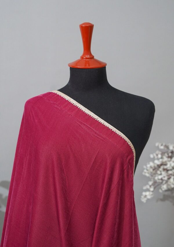 Sadias Collection D 24 Velvet Shawl Formal Collection - Image 2