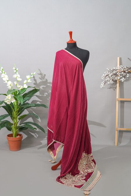 Sadias D 24 Velvet Shawl 