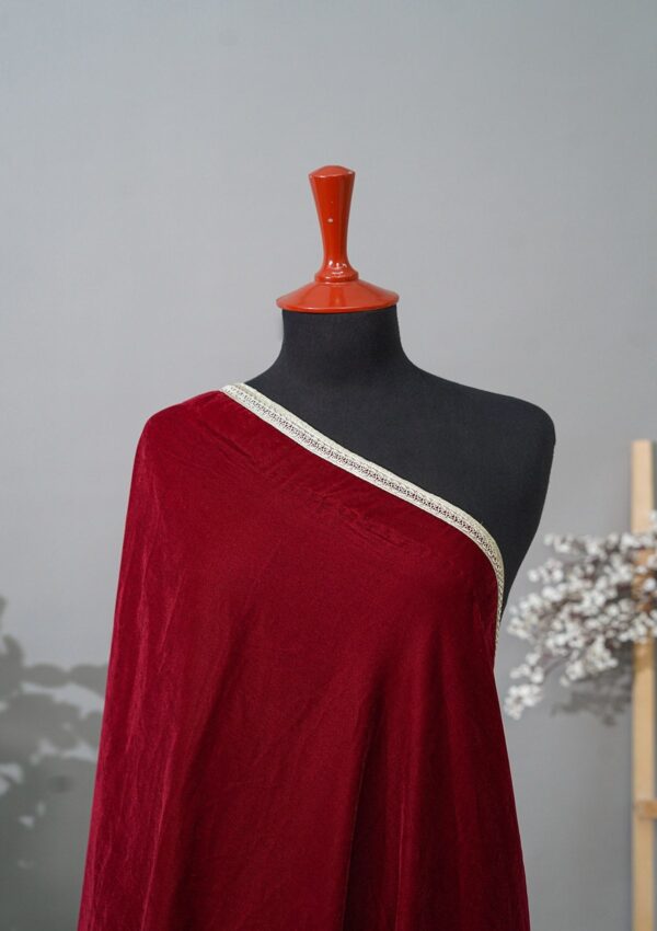 Sadias Collection D 25 Velvet Shawl Formal Collection - Image 2