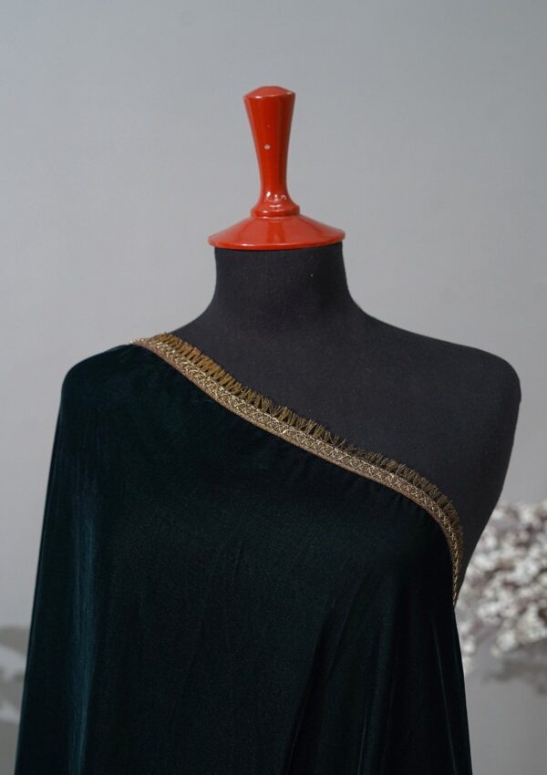 Sadias Collection D 27 Velvet Shawl Formal Collection - Image 2