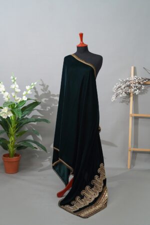 Sadias Collection D 27 Velvet Shawl Formal Collection