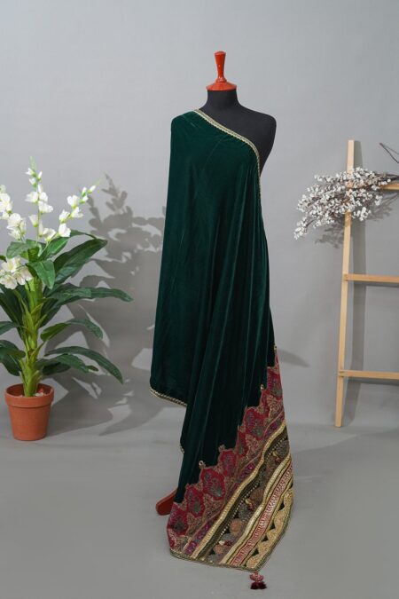 Sadias D 29 Velvet Shawl 
